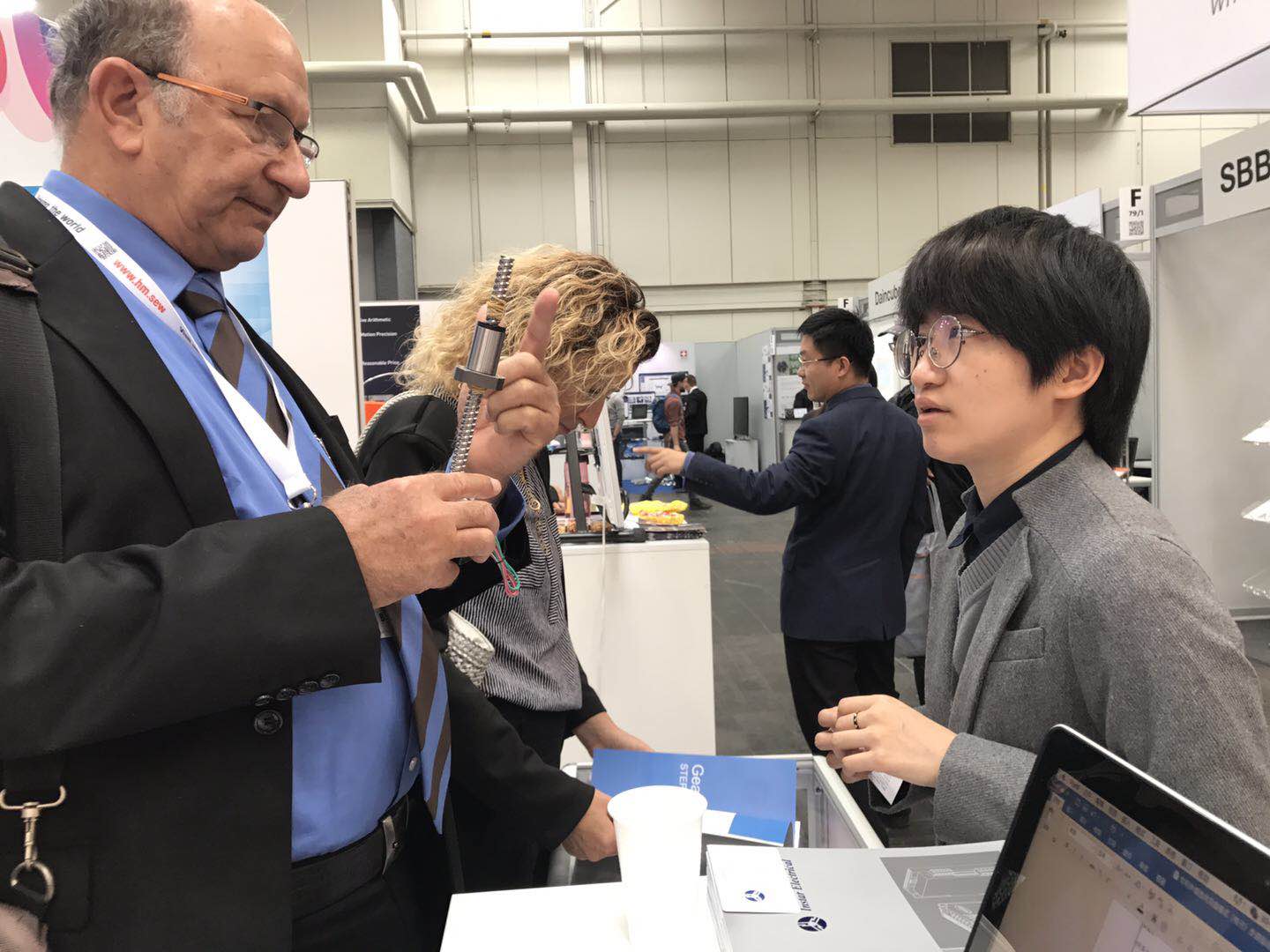 向世界出发，英士达机电在德国汉诺威