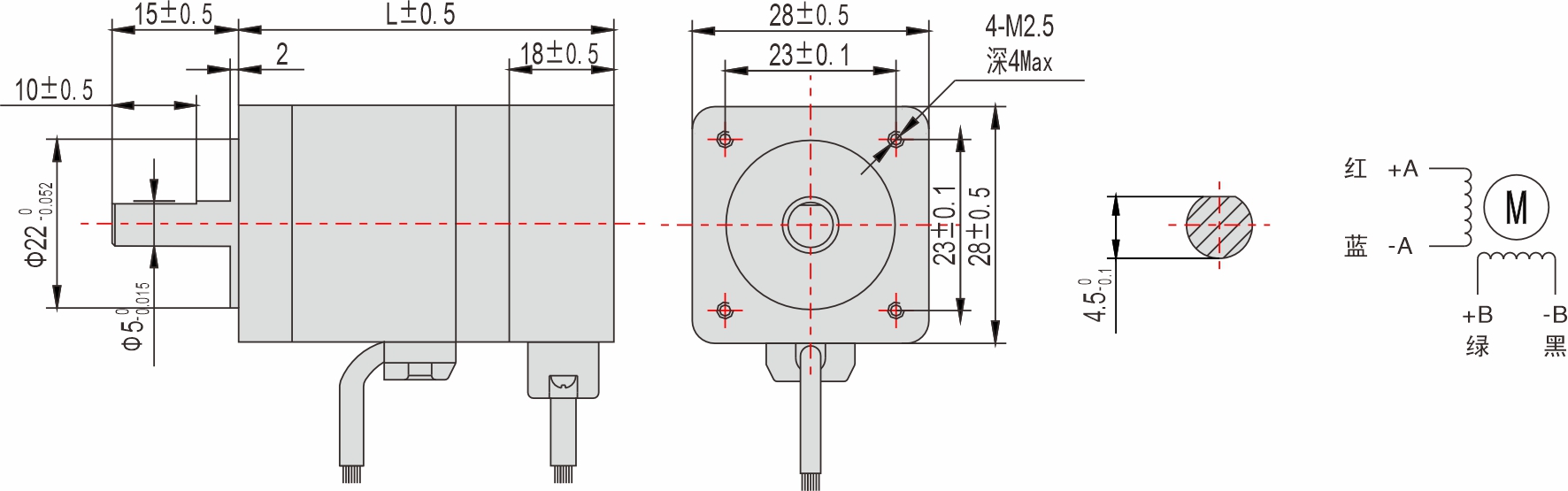 28mm 系列 闭环步进电机 28mm 系列 闭环步进电机