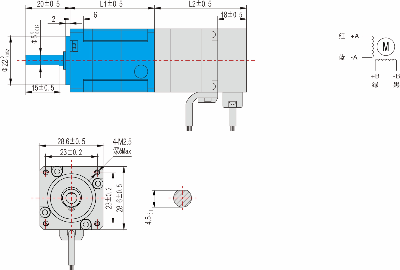 28mm 系列 行星减速机闭环步进电机 28mm 系列 行星减速机闭环步进电机